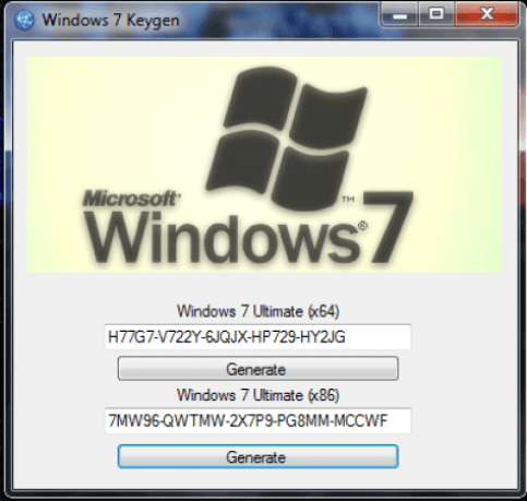 Free windows 7 product key codes